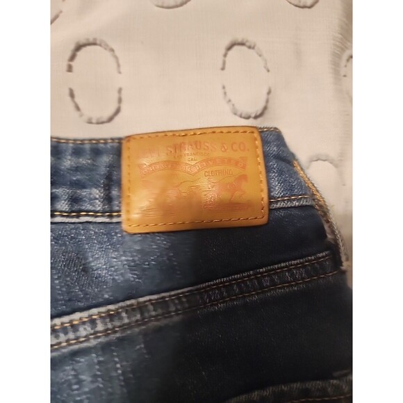 Levis 721 Jeans Women's Size 29 Blue Denim High-Rise Skinny Stretch - Picture 9 of 9